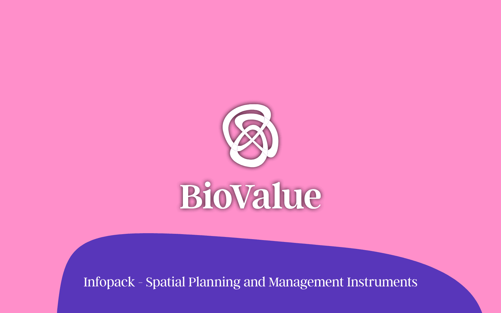 Infopack - Spatial Planning and Management Instruments — cover page